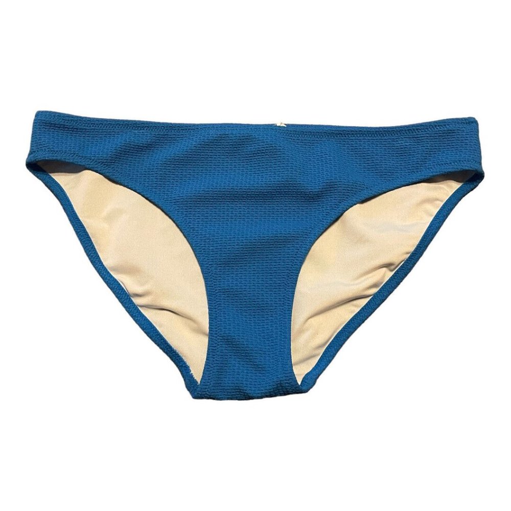 Old Navy Hipster Bikini Bottoms Medium Poolside Azure Textured Beach Swim Pool
